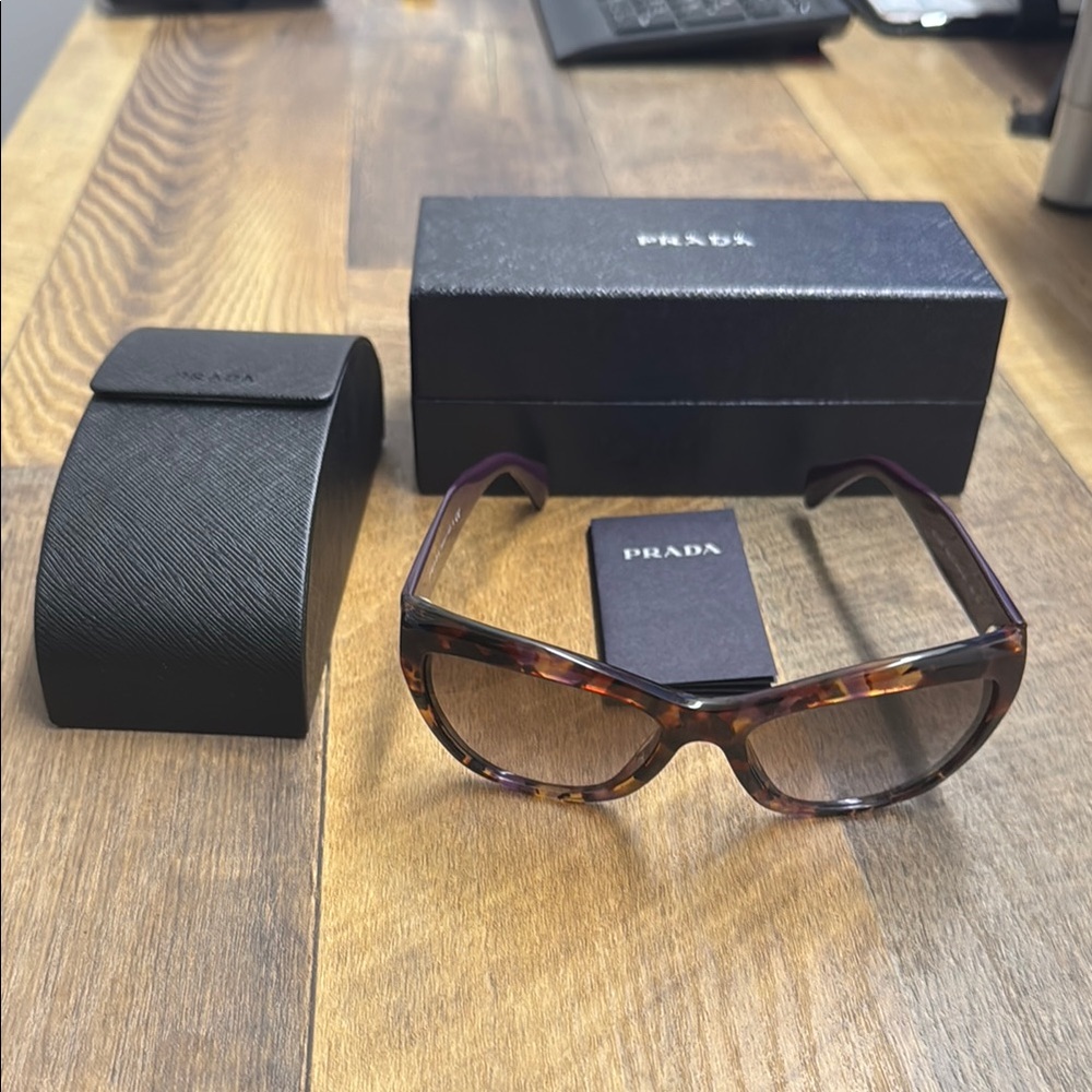 Prada Tortoise Sunglasses